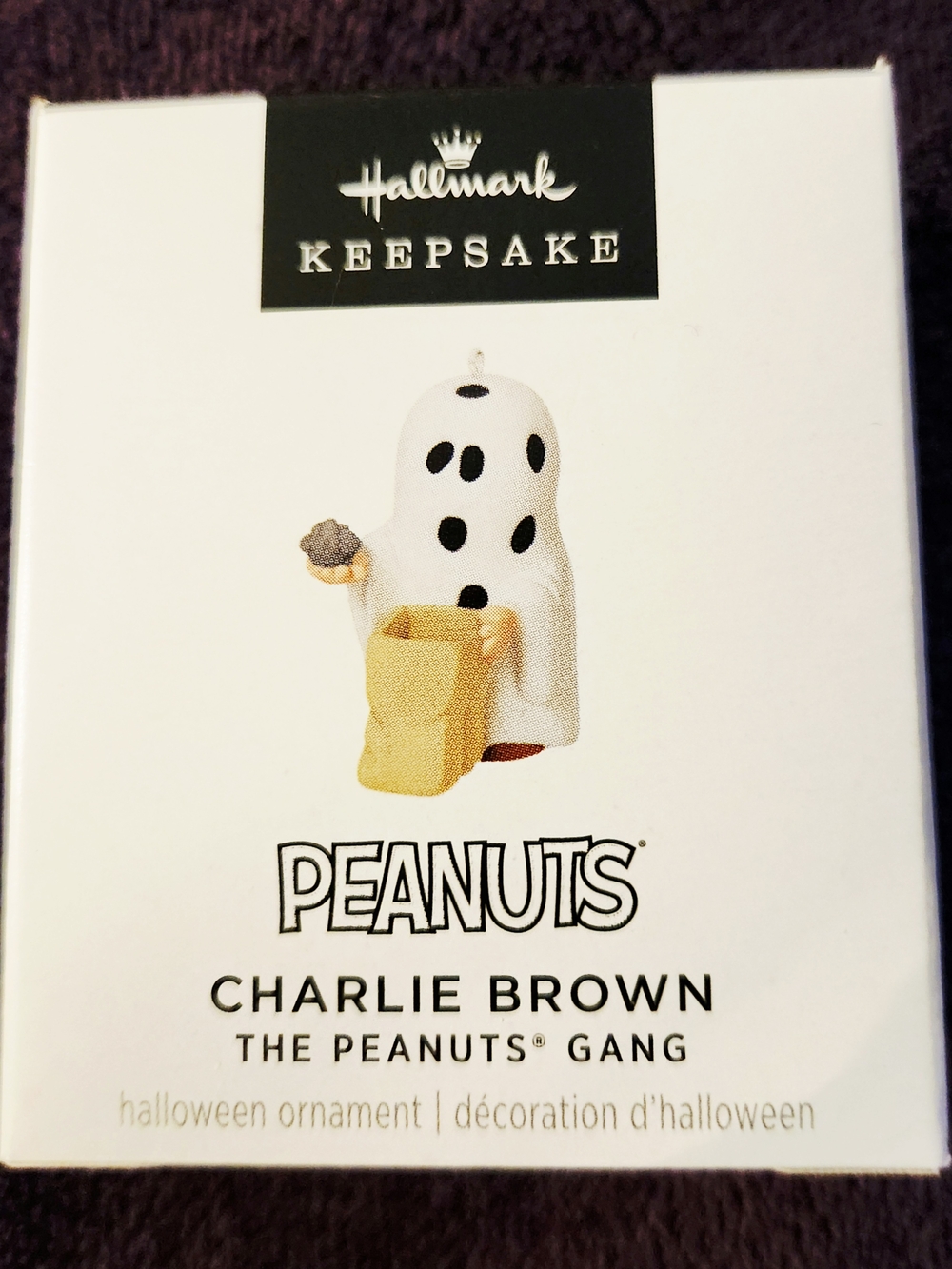 Hallmark Keepsake Peanuts Charlie Brown Halloween Ornament 2025 NIB